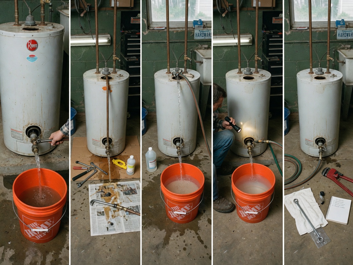 A Step By Step Guide To Flushing Your Water Heater