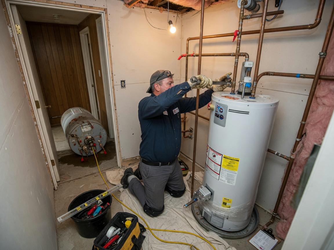 Water Heater Installation in Cookeville